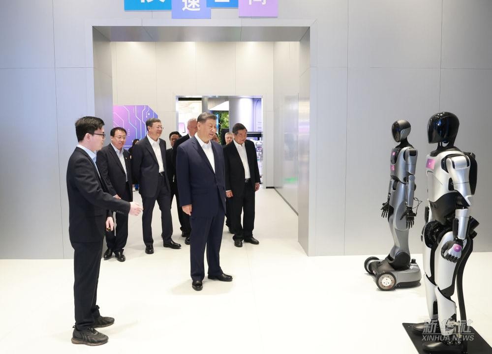 习近平总书记到上海调研，金年会代表具身智能行业汇报进展